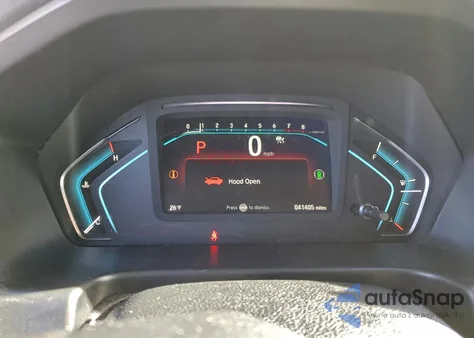 2023 Honda Odyssey Touring z USA, uszkodzony, nr VIN 5FNRL6H84PB076781